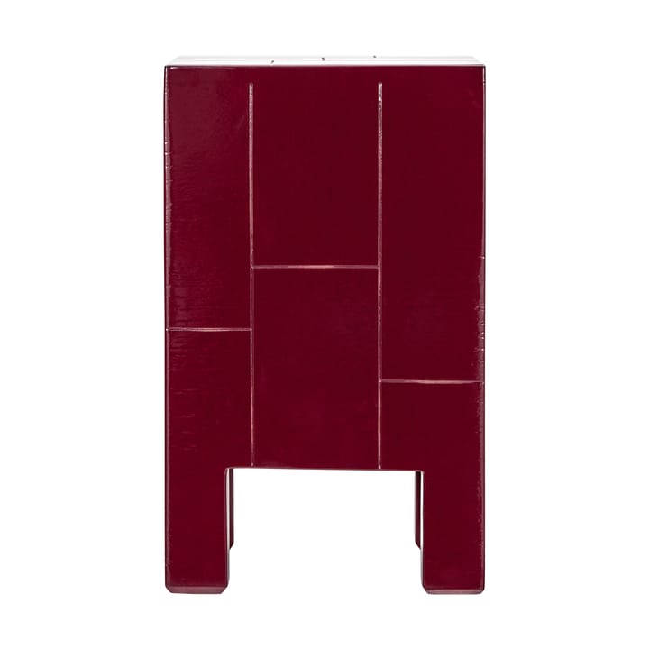 Brick bijzettafel - Rood - House Doctor