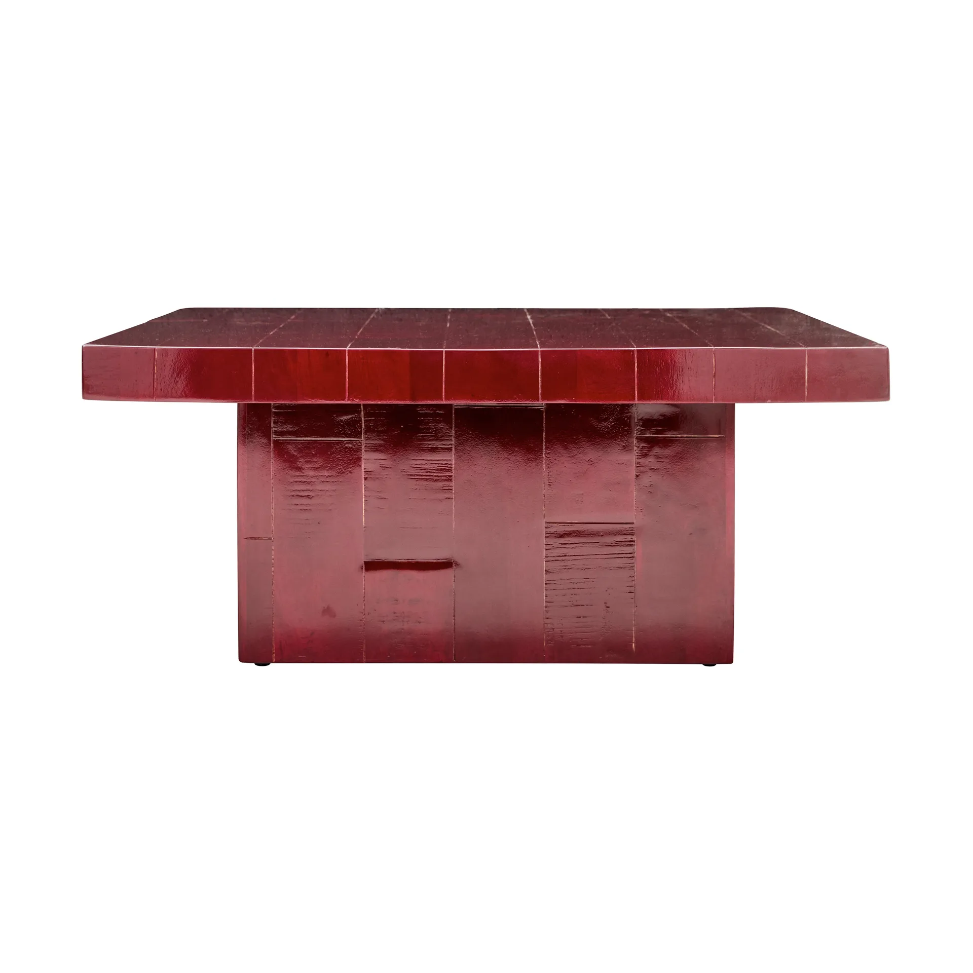 Brick salontafel 100x100x44 cm, Rood House Doctor