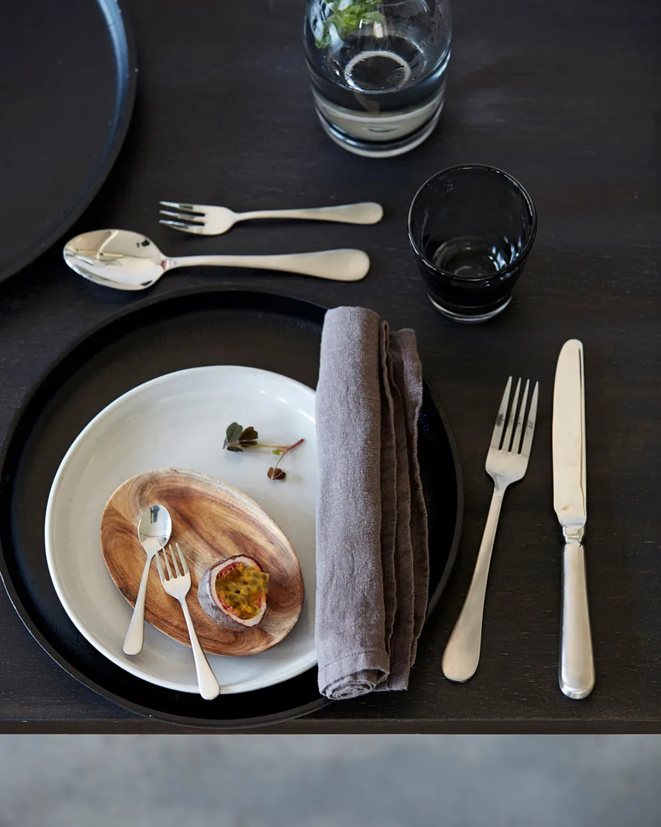 Brush bestekset 16-delig, Zilveren afwerking House Doctor