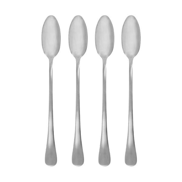 Brush lange lepel 4-pack - Zilveren afwerking - House Doctor