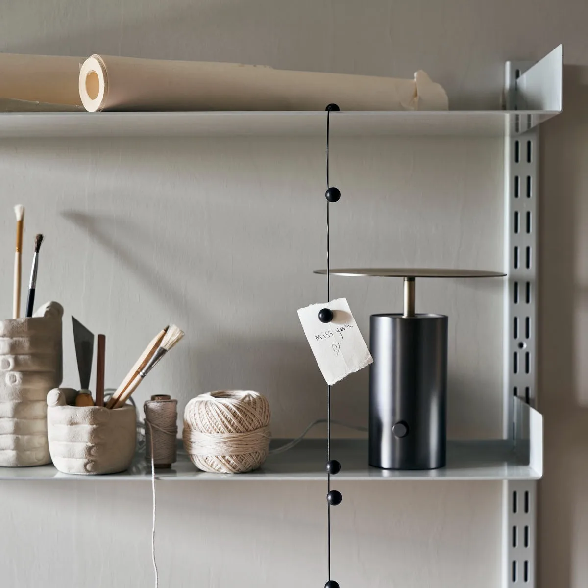 Cable fotolijn, Zwart House Doctor