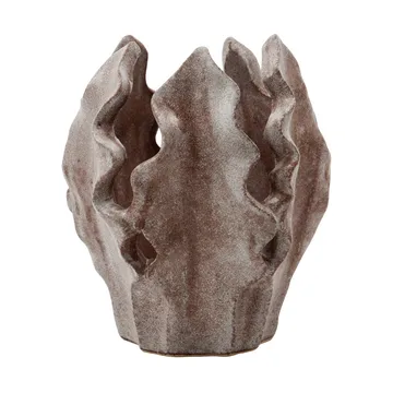 Camden theelichthouder - Mockabruin, Ø14x17 cm - House Doctor