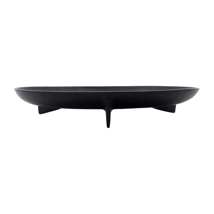 Cast dienblad Ø38 cm, Zwart House Doctor