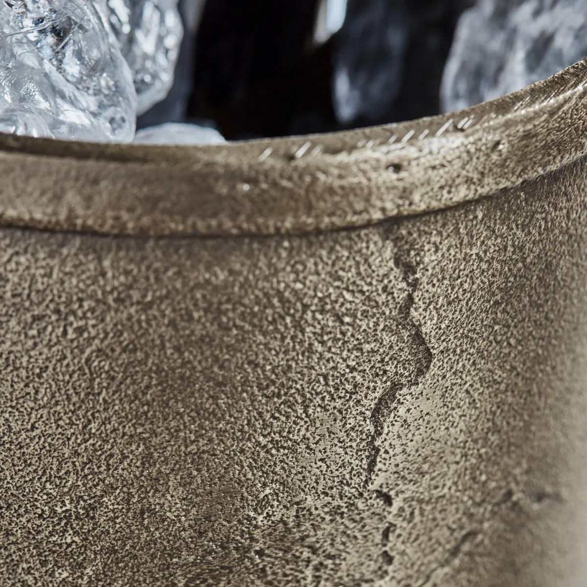 Champtub wijnkoeler Ø17 cm, Antiek messing House Doctor