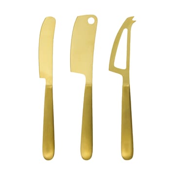 Cheese kaasmes 3-delig - Gouden - House Doctor