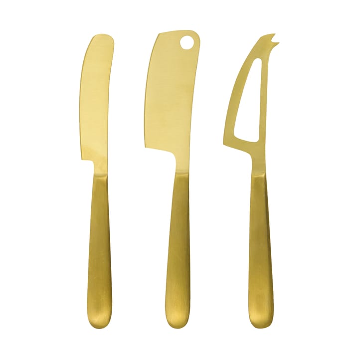 Cheese kaasmes 3-delig - Gouden - House Doctor