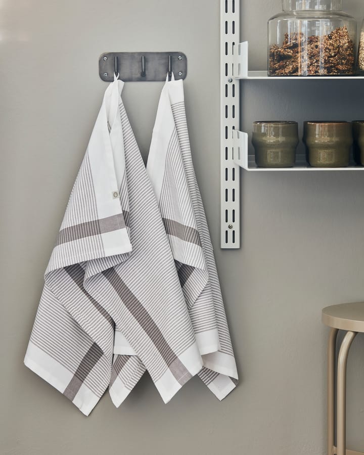 Chef keukenhanddoek 55x75 cm 2-pack, Grijs House Doctor