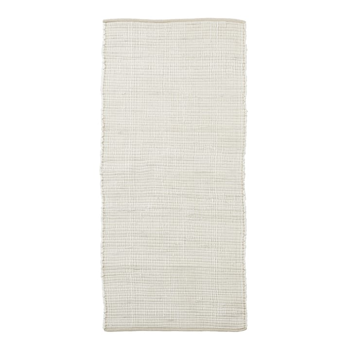 Chindi vloerkleed 70x160 cm - Wit - House Doctor