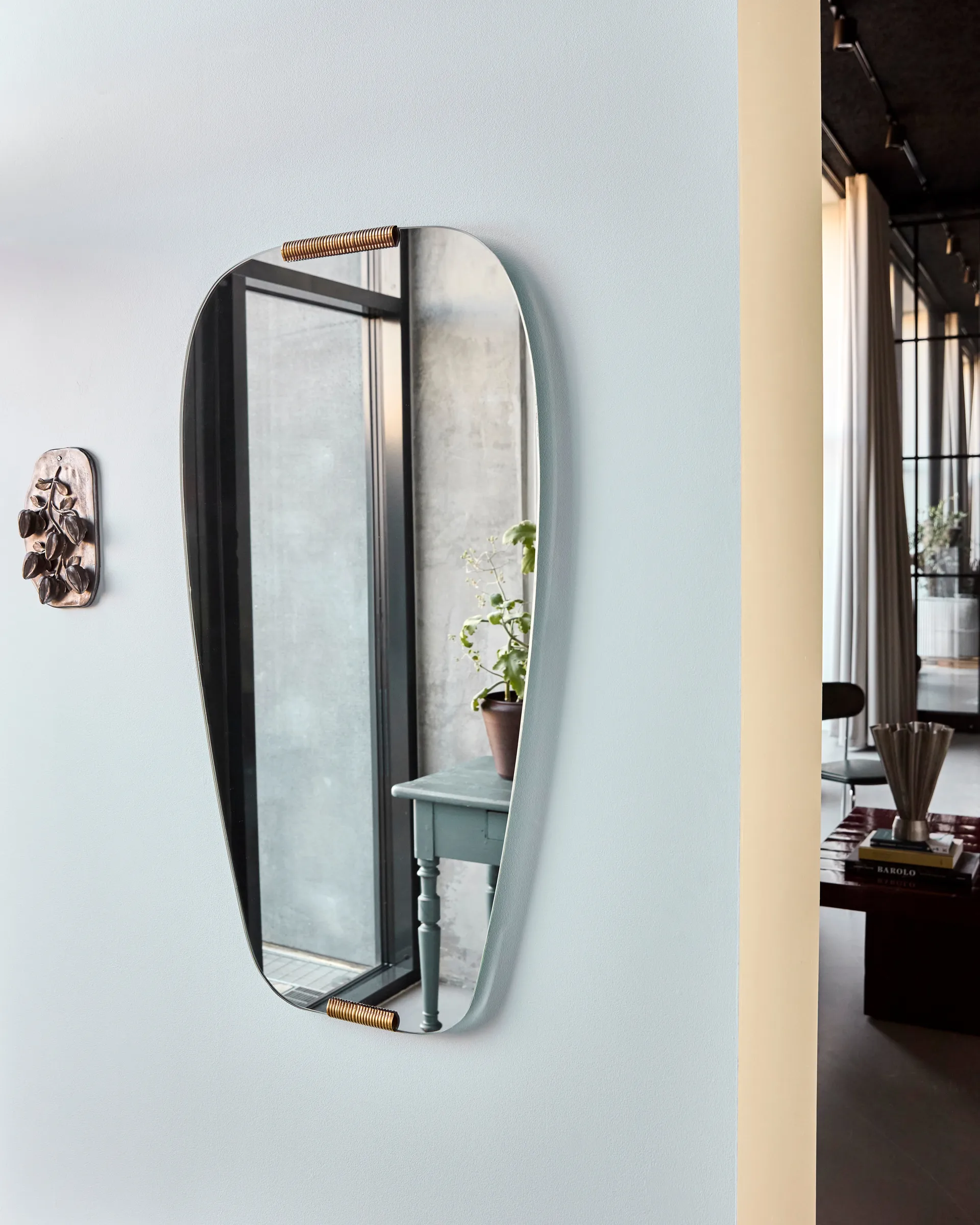 Clips spiegel 54,5x100 cm, Goud House Doctor