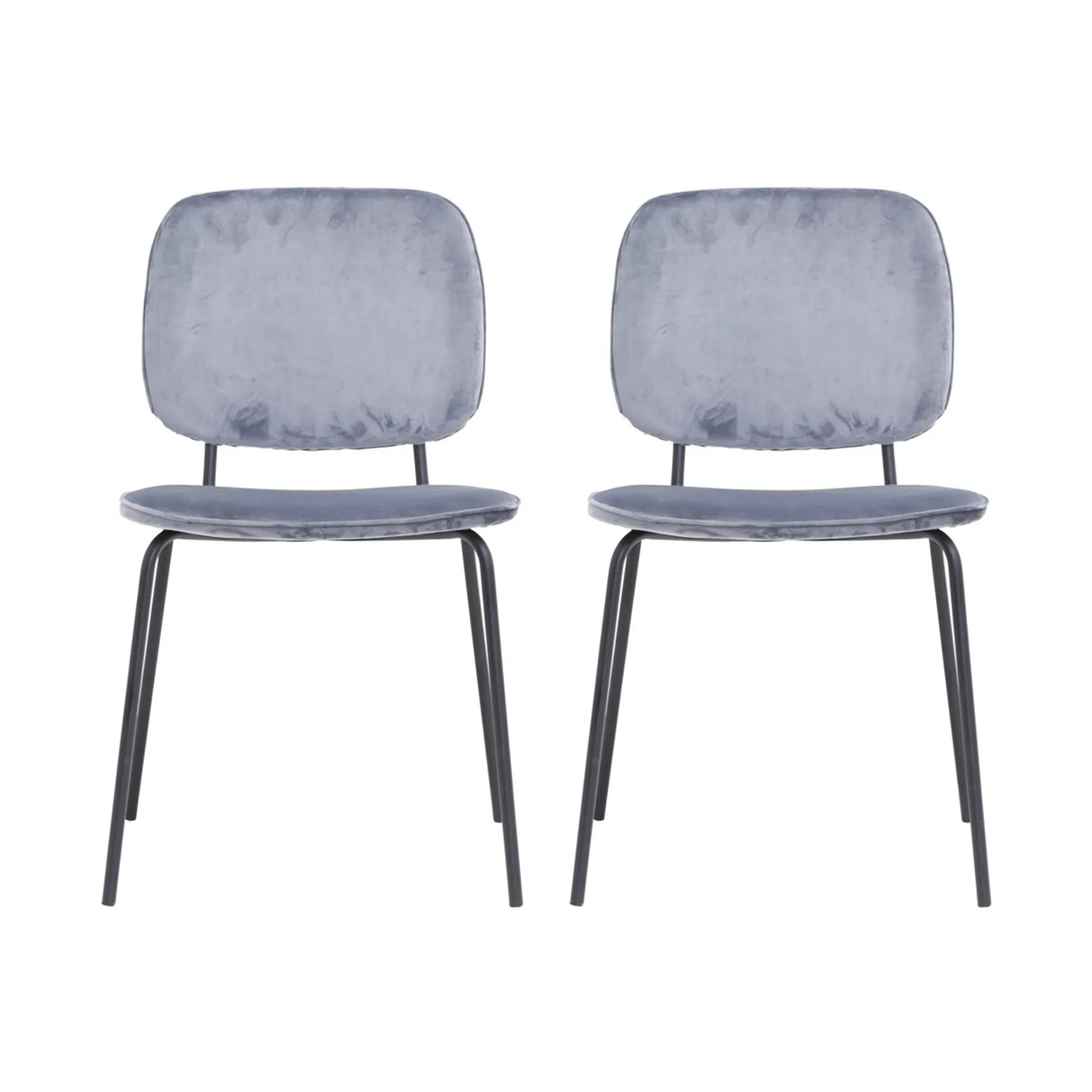 Comma stoel 2-pack grijs House Doctor