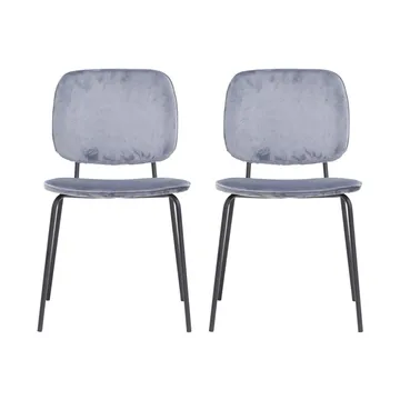 Comma stoel 2-pack grijs - House Doctor