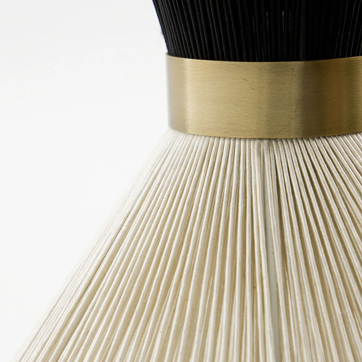 Cord wandlamp, Zwart House Doctor