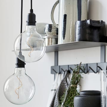 Coso plafondlamp op batterijen - Zwart - House Doctor