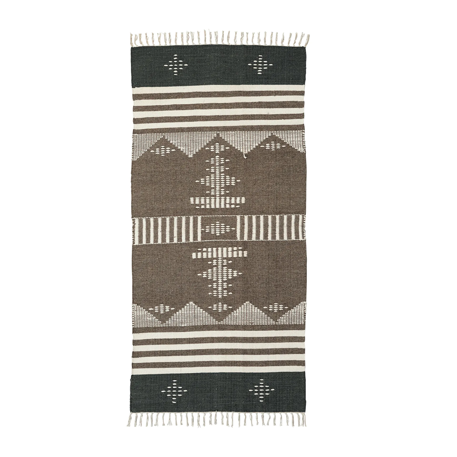 Coto vloerkleed 90x200 cm, Bruin House Doctor