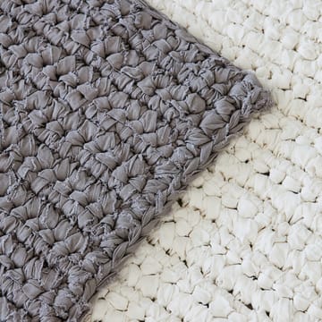 Crochet vloerkleed 60x90 cm - Wit - House Doctor
