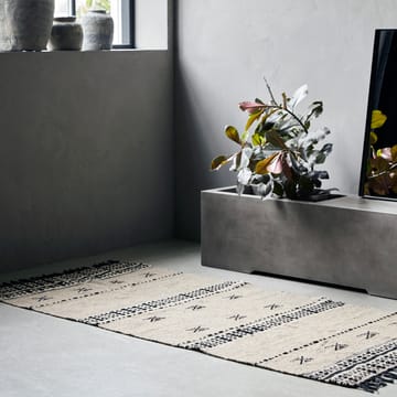 Cros vloerkleed 90x200 cm - Zand - House Doctor