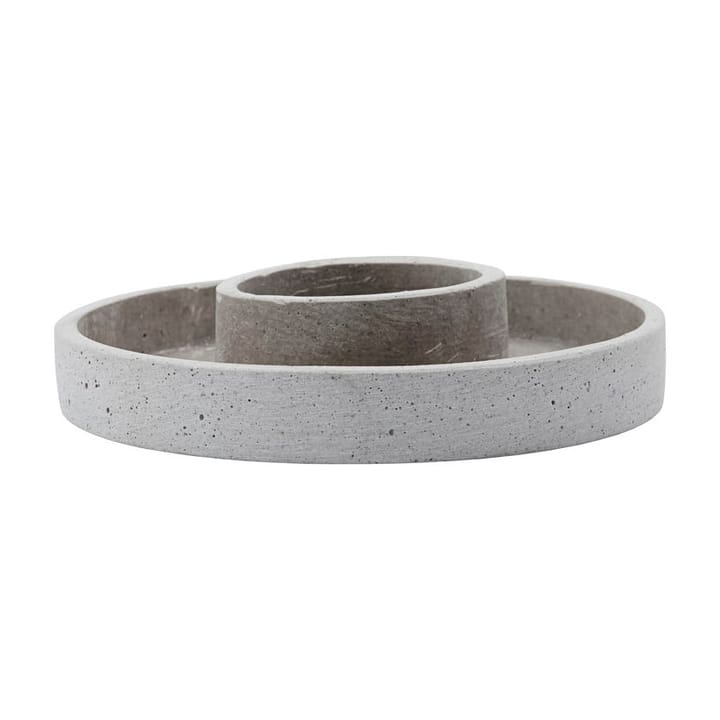 Daca kandelaar Ø15 cm, Grijs House Doctor