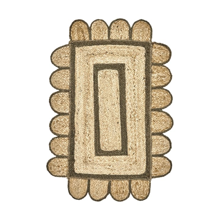 Denta deurmat - Groen-natuur, 60x90 cm - House Doctor