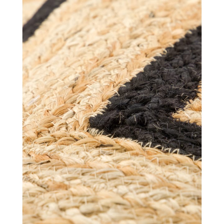 Denta deurmat, Zwart-natuur, 60x90 cm House Doctor