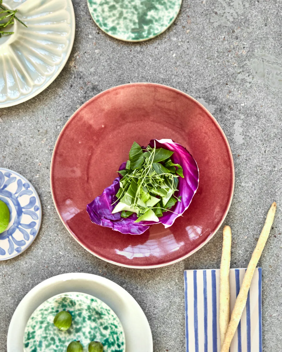 Diva bord Ø28 cm, Rood House Doctor