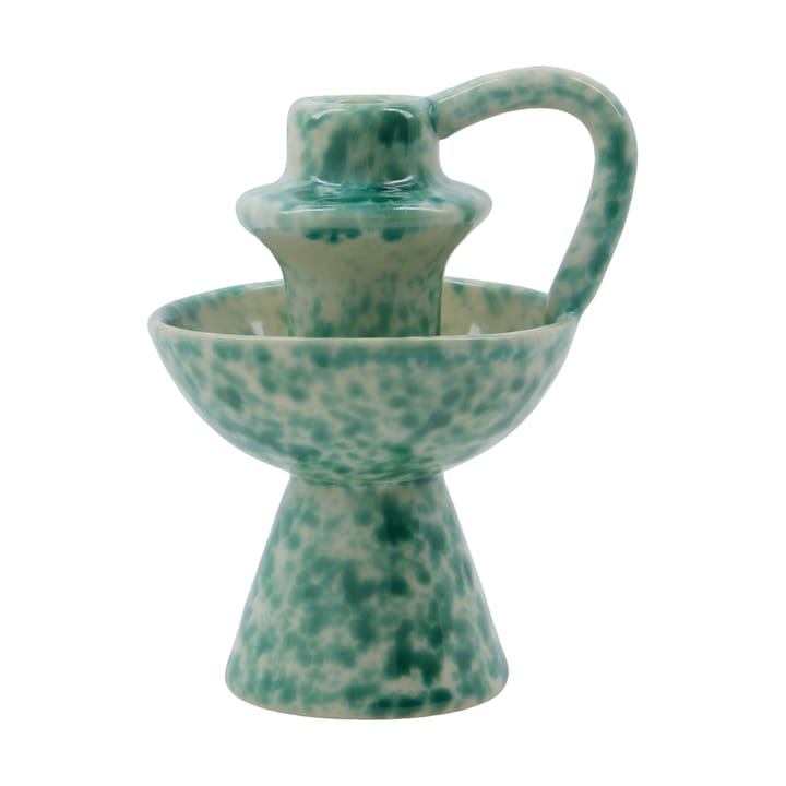 Diva kandelaar 14 cm - Groen - House Doctor