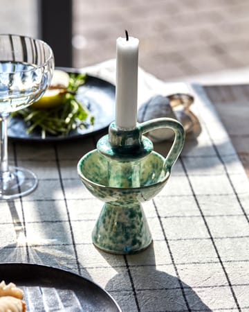 Diva kandelaar 14 cm - Groen - House Doctor