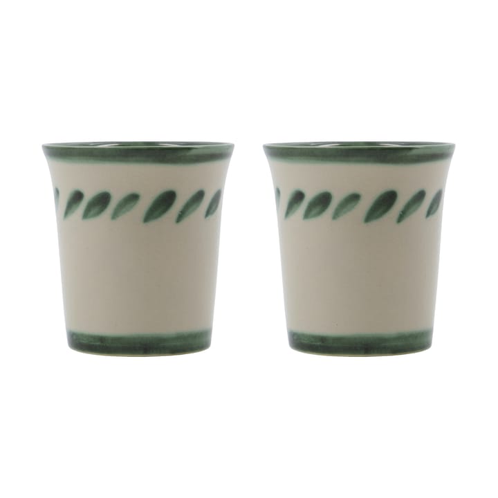 Diva mok 25 cl 2-pack - Groen - House Doctor