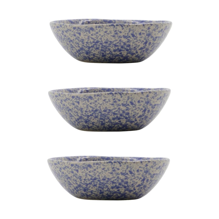 Diva schaal 4 cl 3-pack - Blauw - House Doctor