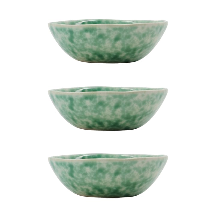 Diva schaal 4 cl 3-pack - Groen - House Doctor