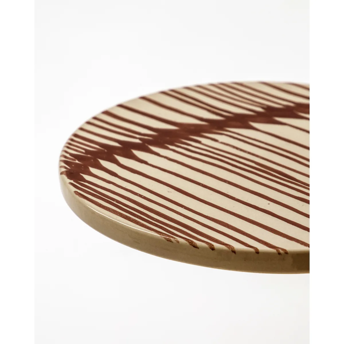 Diva serveerplank Ø15 cm, Bruin House Doctor