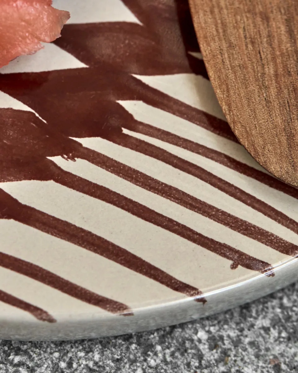 Diva serveerplank Ø15 cm, Bruin House Doctor