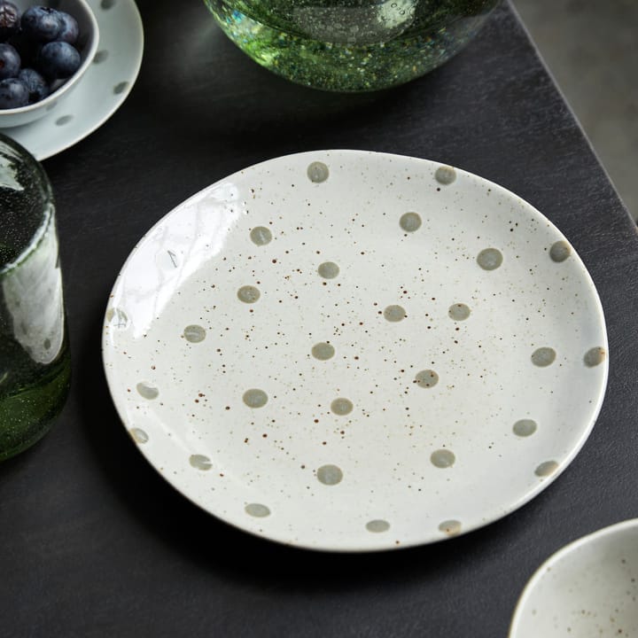 Dots bord Ø19,5 cm, Beige House Doctor
