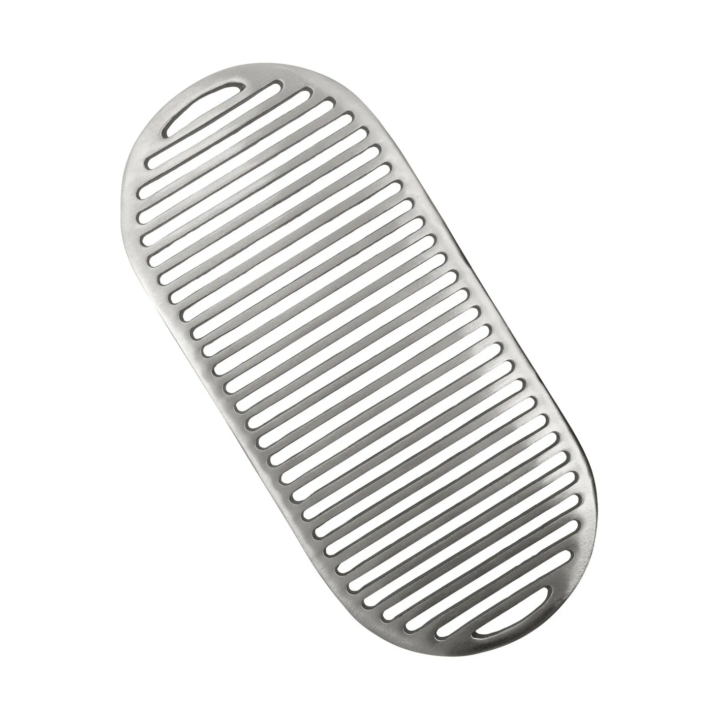 Esme onderzetter, Geborsteld zilverkleurig, 35,5x16 cm House Doctor