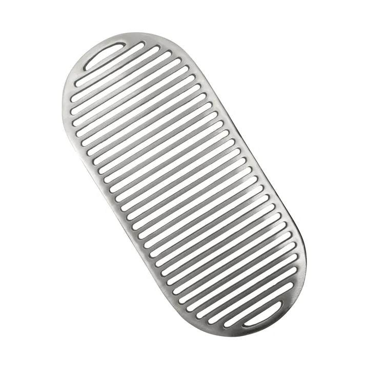 Esme onderzetter - Geborsteld zilverkleurig, 35,5x16 cm - House Doctor