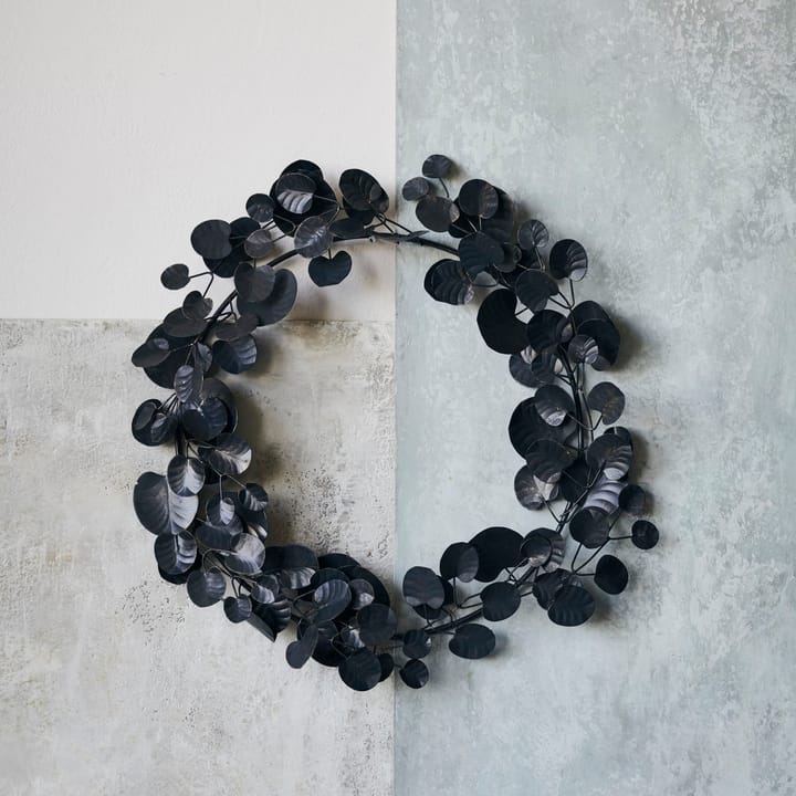 Eucalyptus kerstkrans, Zwart House Doctor