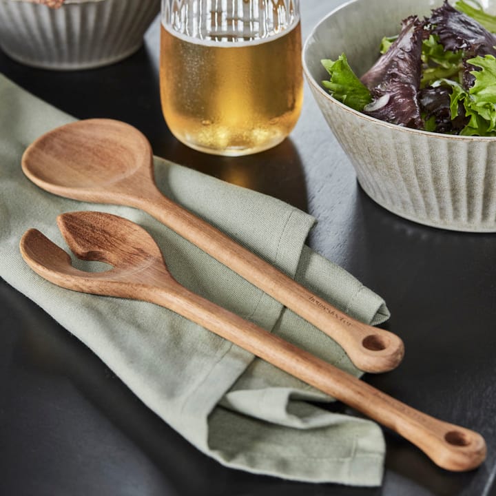 Eya saladebestek natuur 2 delen, 27,5 cm House Doctor