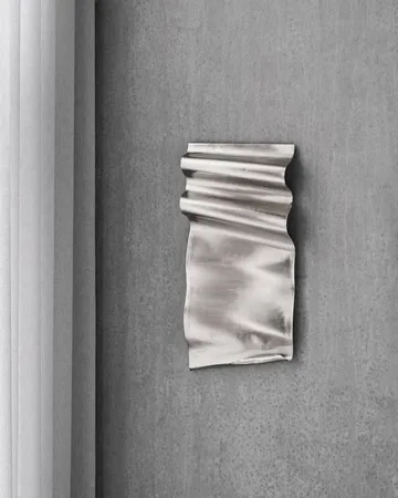 Faha wandkunst 30x60 cm - Silver finish - House Doctor
