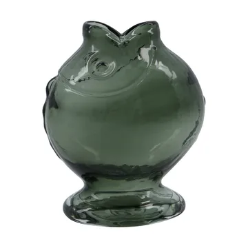 Fish vaas 17,5 cm - Rookgrijs - House Doctor