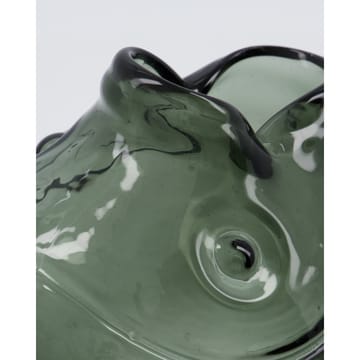 Fish vaas 17,5 cm - Rookgrijs - House Doctor