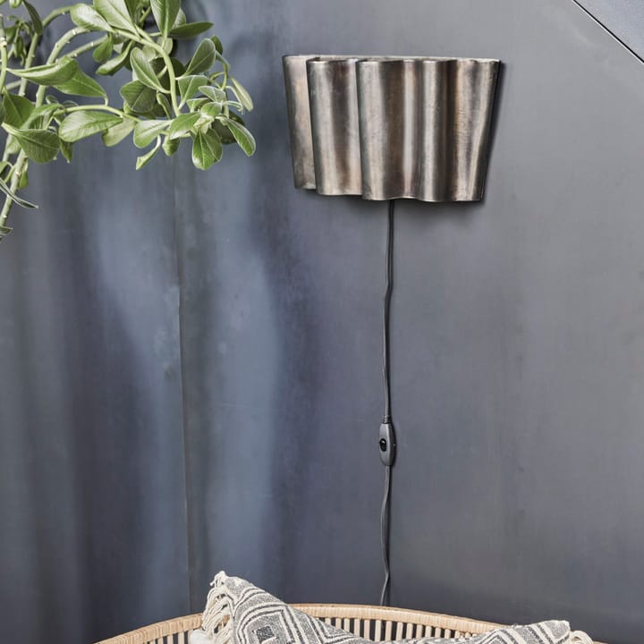 Flola wandlamp 19 cm, Antiek bruin House Doctor