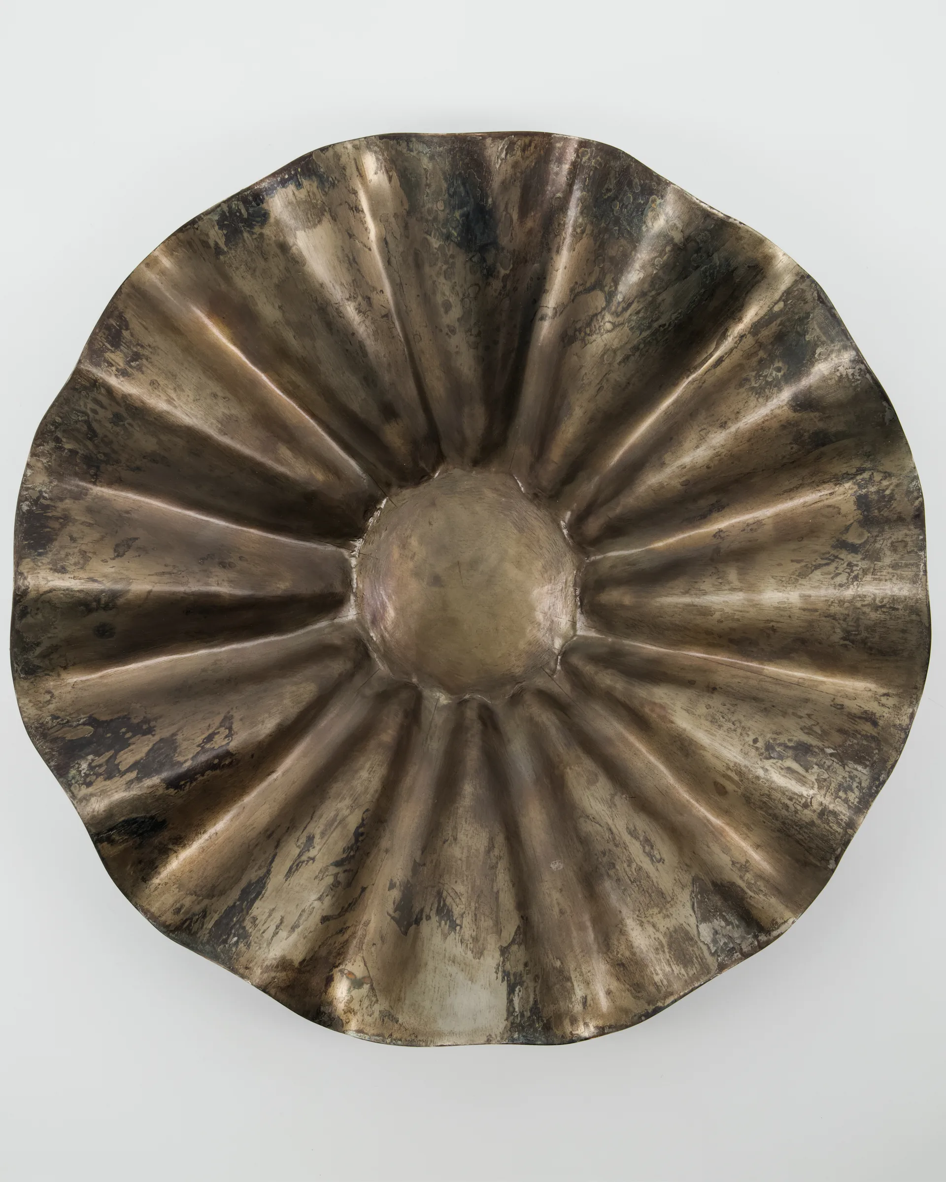 Flood schaal Ø35 cm, Antiekbruin House Doctor