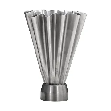 Flood vaas Ø23 cm - Geborsteld silver - House Doctor