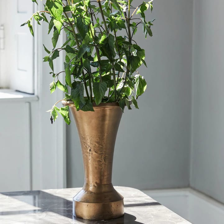 Florist vaas 33 cm, Antiek messing House Doctor