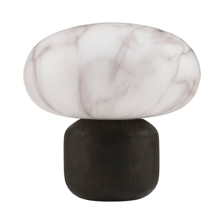Fog waxinelichtjeshouder zwart-wit marmer, 20 cm House Doctor