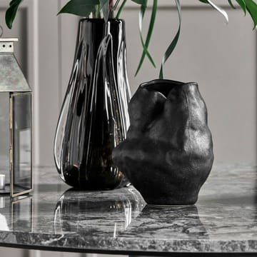 Fomu vaas 20 cm - Zwart - House Doctor
