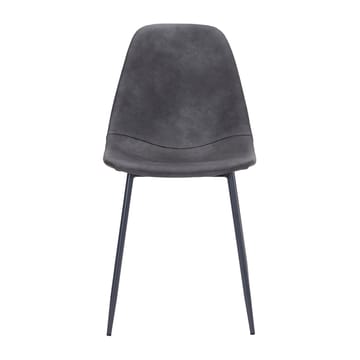 Found stoel imitatieleer - Antique grey - House Doctor