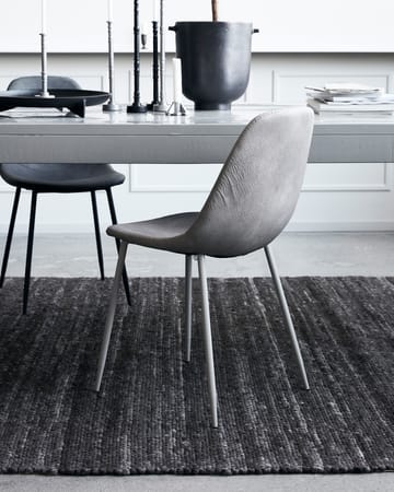 Found stoel imitatieleer - Antique light grey - House Doctor