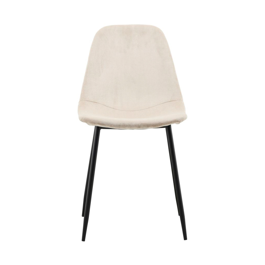House Doctor Found stoel ribfluweel Zand | Scandinavisch Interieur | Stoelen | Beige