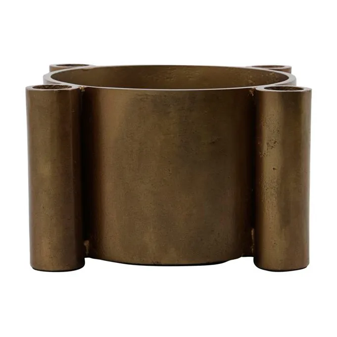 Four adventskandelaar, Antiek messing House Doctor