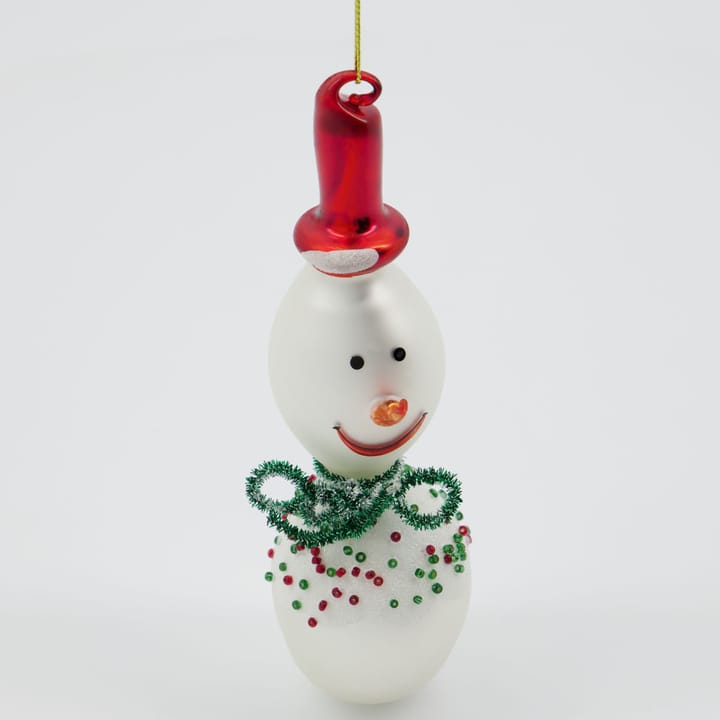 Frosty kerstboomhangers 15,9 cm 3-pack, Wit House Doctor